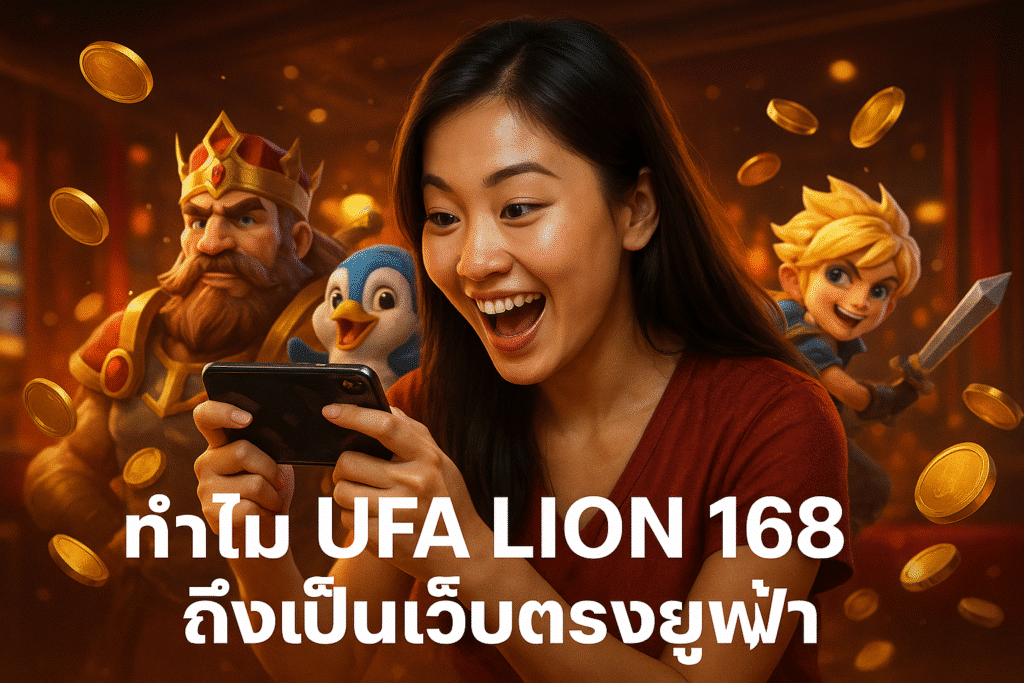 ทำไม UFA LION 168 ถึงเป็นเว็บตรงยูฟ่า