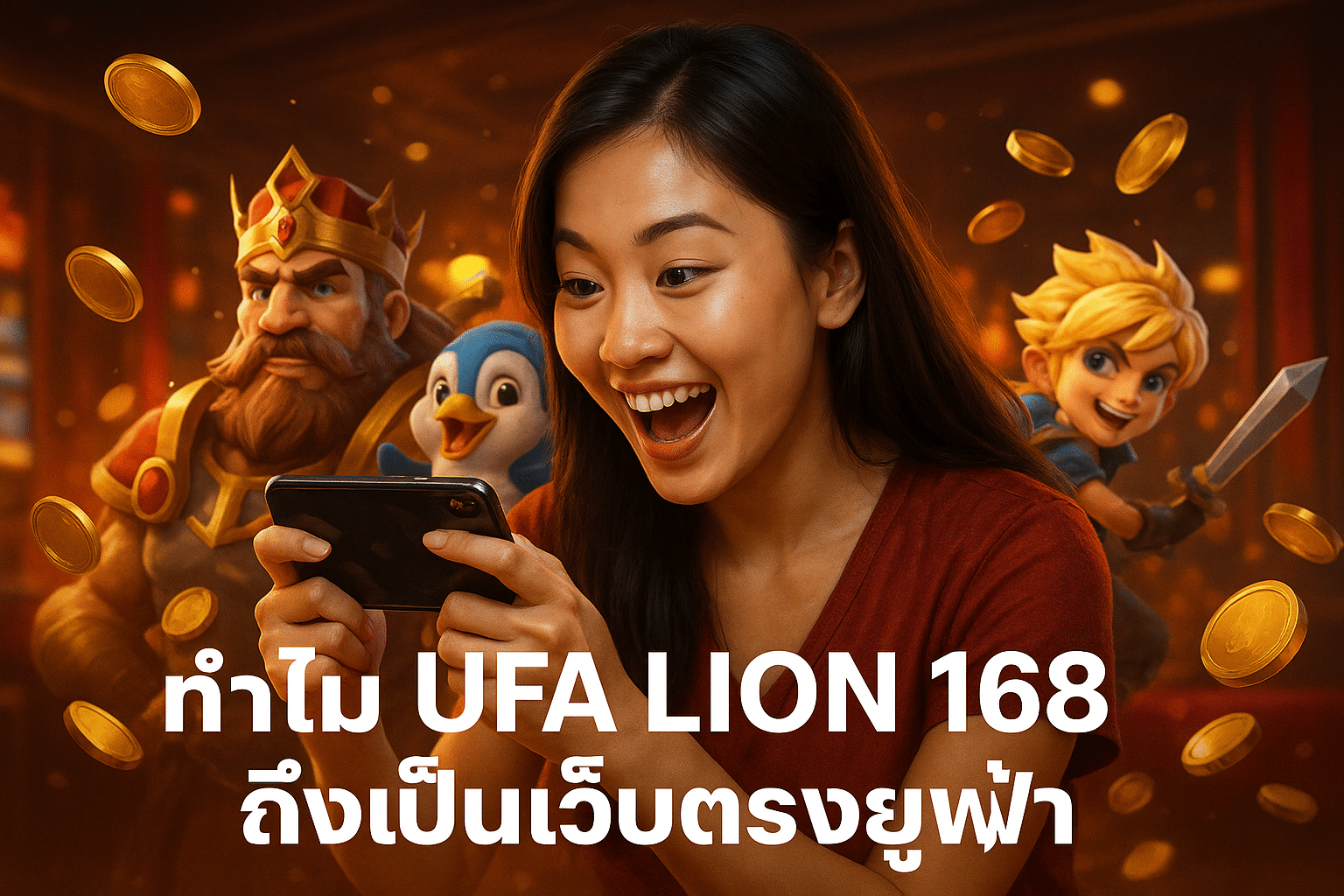 ทำไม UFA LION 168 ถึงเป็นเว็บตรงยูฟ่า