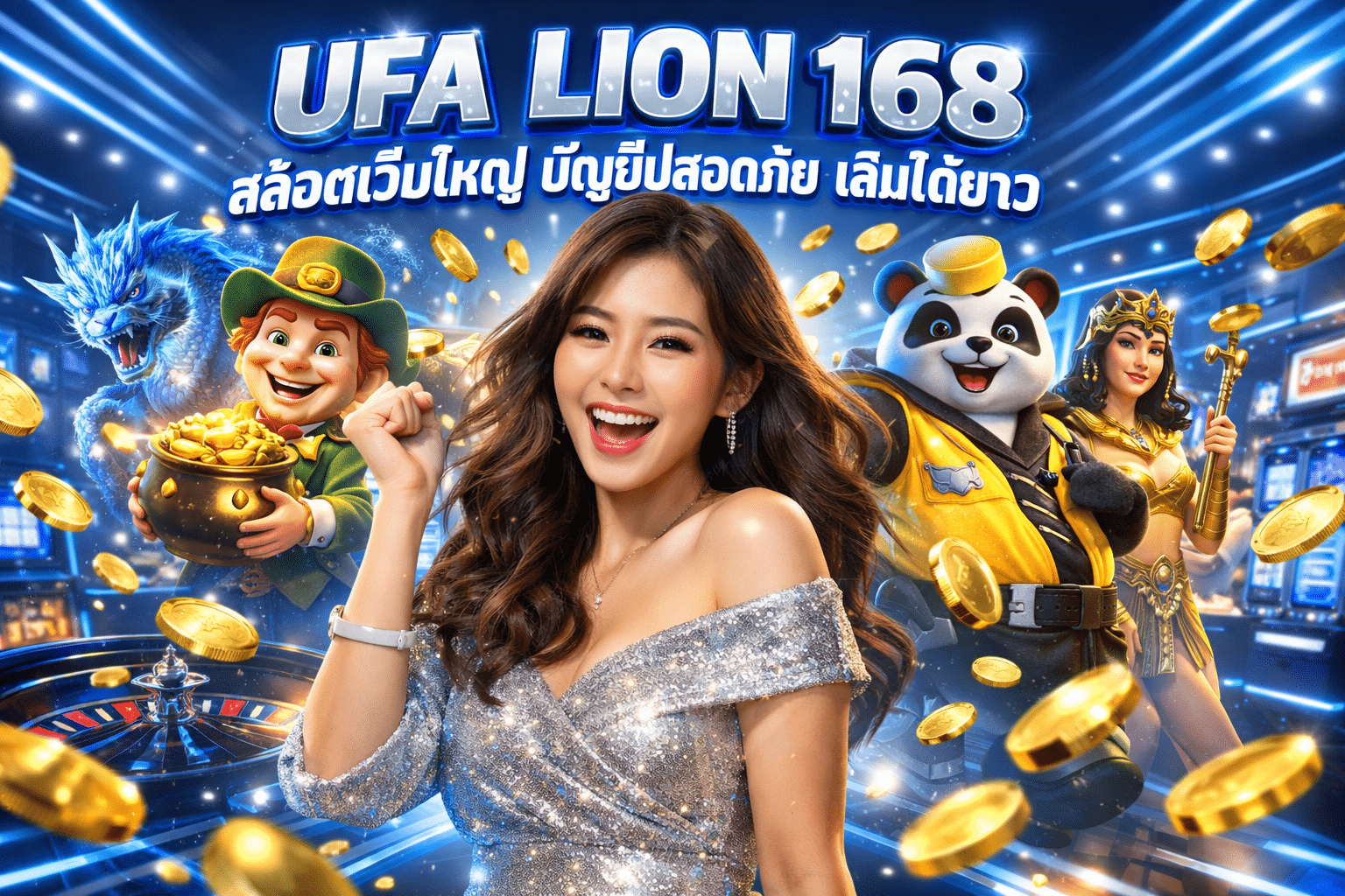 UFA LION 168 สล็อตเว็บใหญ่ บัญชีปลอดภัย เล่นได้ยาว
